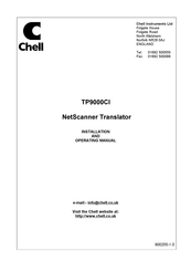 Chell TP9000CI Installation And Operating Manual