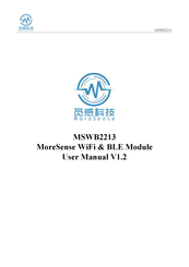 MoreSense MSWB2213 User Manual