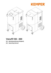 Kemper VacuFil 250 Operating Manual
