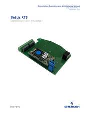 Emerson Bettis RTS Installation, Operation And Maintenance Manual