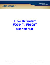 FIBER SENSYS Fiber Defender FD504 User Manual