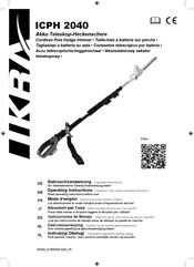 Ikra 51000300-AZ0 Operating Instructions Manual