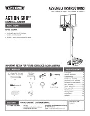 Lifetime ACTION GRIP 71546 Assembly Instructions Manual