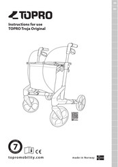 TOPRO Troja Original Instructions For Use Manual