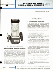 HP 532A Manual