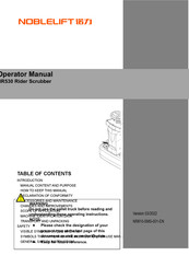 Noblelift NR530 Operator's Manual