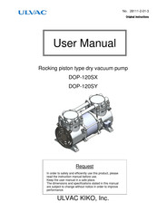 Ulvac DOP-120SY User Manual