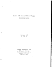 Anatek 6120 Technical Manual