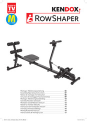 Kendox RowShaper Assembly & Operating Instructions