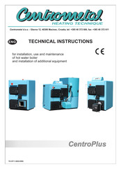 Centrometal CentroPlus 25 Technical Instructions