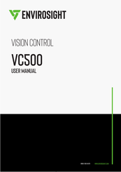 Envirosight VISIONCONTROL VC500 User Manual