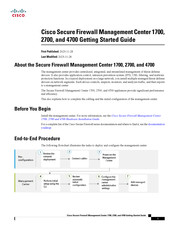 Cisco Secure Firewall Management Center 1700 Getting Started Manual