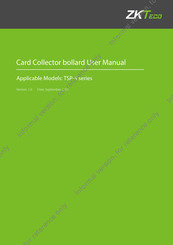 ZKTeco TSP-4 Series User Manual