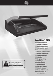 GBC C200 Instruction Manual