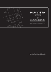 Musical Fidelity NU-VISTA Series Manual