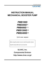 Ulvac PMB600D Instruction Manual
