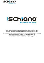 F.lli Schiano E-Boss 20 FAT Folding Instructions Manual