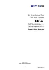 DMC DUSH EMG7-312A8-00DC-107-01 Instruction Manual