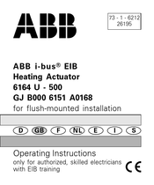 ABB i-bus 6164 U-500 Operating Instructions Manual
