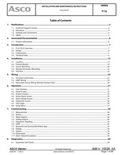 Asco P152 Series Installation And Maintenance Instructions Manual