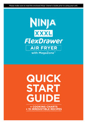 Ninja XXXL FlexDrawer With MegaZone Quick Start Manual
