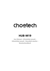 Choetech HUB-M19 User Manual