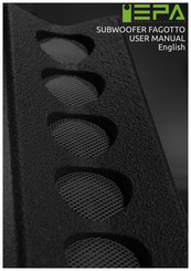 EPA FAGOTTO User Manual