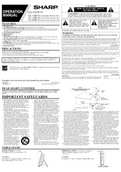 Sharp LC 15AV1U Operation Manual