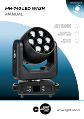 LIGHT INC MH-740 Manual