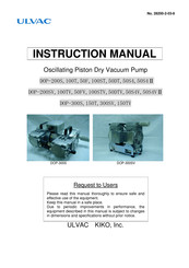 Ulvac DOP-300S Instruction Manual
