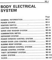 Toyota Estima 1992 Service Manual