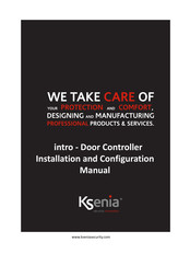 Ksenia intro Installation And Configuration Manual