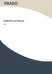 Panio CH8810K User Manual