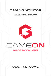 GAMEON GO27FHD240VA User Manual