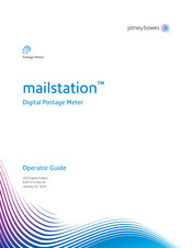 Pitney Bowes mailstation Operator's Manual