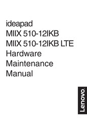 Lenovo ideapad MIIX 510-12IKB Hardware Maintenance Manual