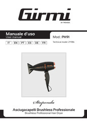 TREVIDEA Girmi Stupenda PH91 User Manual
