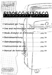 DeLonghi Pinguino F130ECO Use And Maintenance Manual