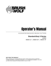 Brush Wolf Standard-Duty 4800X HF Operator's Manual