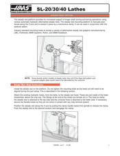 Haas SL-40 Instruction Manual
