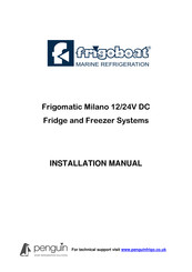 Frigoboat Milano W Installation Manual