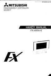 Mitsubishi MELSEC F FX-40DU-E Handy Manual
