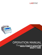 LABSTAC MIX37-25A Operation Manual