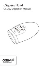 OSIM OS-262 Operation Manual