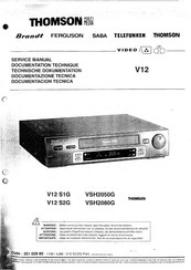 Thomson V12 S1G Service Manual