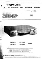 THOMSON V12 S1G Service Manual