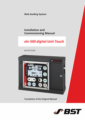 BST ekr 500 Installation And Commissioning Manual