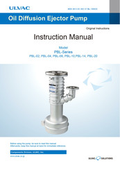 Ulvac PBL-10 Instruction Manual