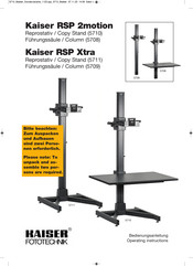 Kaiser Fototechnik Kaiser RSP Xtra Operating Instructions Manual