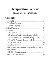 ECOWITT WN1821 Instruction Manual